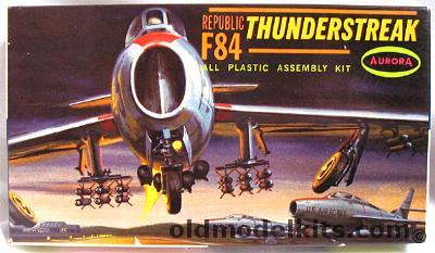 Aurora 1/80 F-84 Thunderstreak, 299-39 plastic model kit
